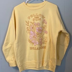 billabong crew neck M